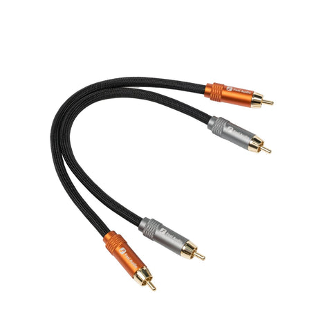 Fosi Audio 2RCA - 2RCA, 0.3m, cu panoul frontal, comenzile și carcasa vizibile