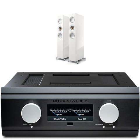 Pachet PROMO KEF Reference 3 META + Musical Fidelity NU-Vista 800.2