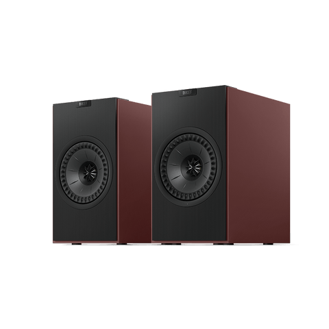 KEF Coda W, finisaj Vintage Burgundy, vedere frontală