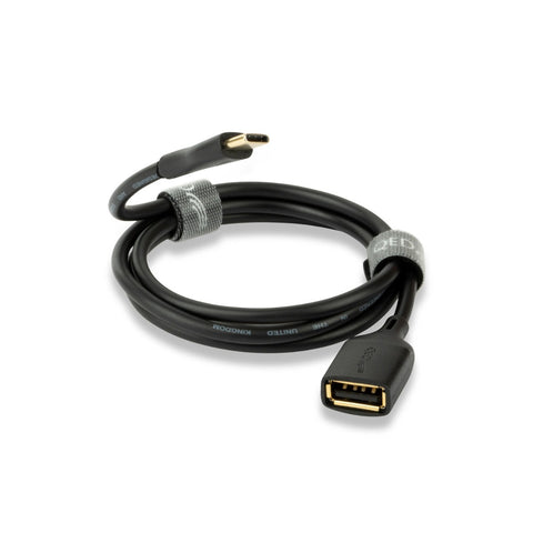 QED Cablu adaptor CONNECT USB A(F) - USB C