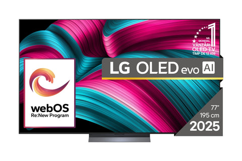 Televizor LG OLED77C52LA, 77 inch, 4K Smart TV, 2025, 77C5