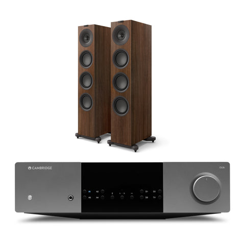 Pachet PROMO Cambridge Audio EXA100 + KEF Q11 Meta