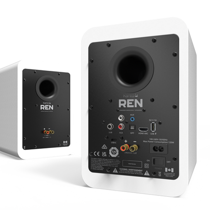 Boxe active Kanto Audio REN, 100W, 5.25inch, HDMI ARC