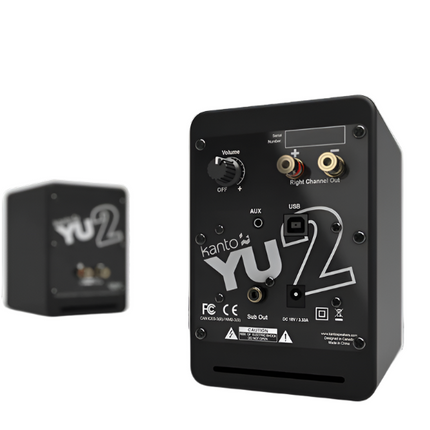Boxe active Kanto Audio YU2, 100W, USB, Bluetooth