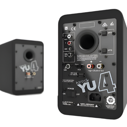 Boxe active Kanto Audio YU4, Phono