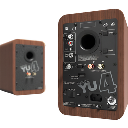 Boxe active Kanto Audio YU4, Phono
