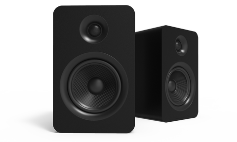 Чифт Kanto Audio YUP6 в черно, изглед отпред