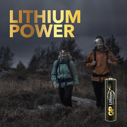 Литиеви батерии GP Lithium AAA, FR03, 1.5V, блистер 2 бр.