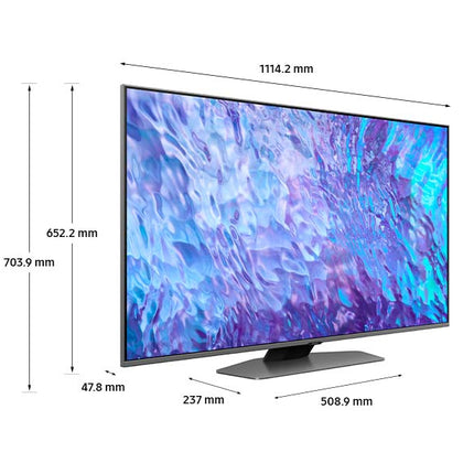 Телевизор Samsung QLED 50Q80CA, 125 см, Smart, 4K Ultra HD, Class G