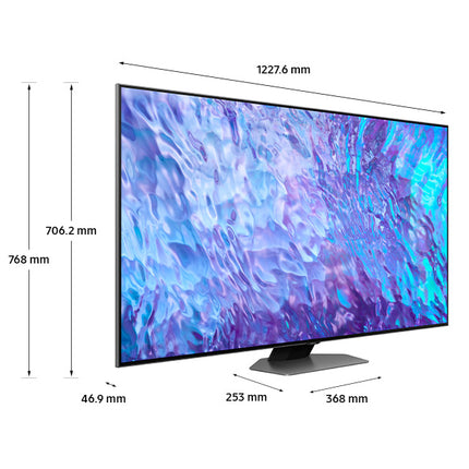 Телевизор Samsung QLED 55Q80CA, 138 см, Smart, 4K Ultra HD, Class G