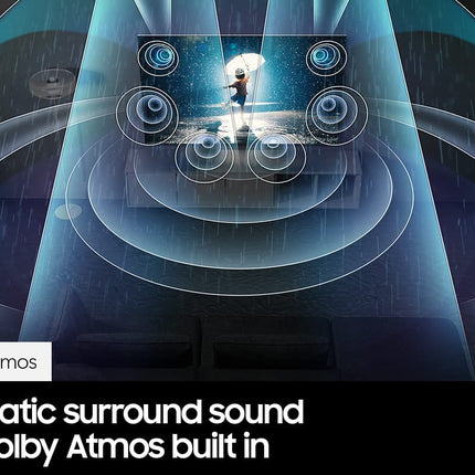 Телевизор Samsung QLED 65Q80BA, 163 см, Smart, 4K Ultra HD, 100Hz, Class G