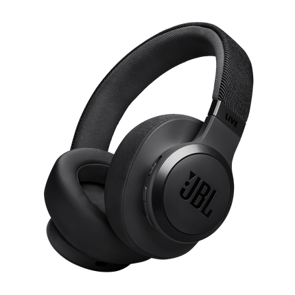 Слушалки JBL Live 770NC, цвят черен, изглед в перспектива