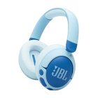 Детски слушалки JBL Junior 470NC, сини, изглед под ъгъл