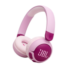 Безжични детски слушалки JBL Junior 320BT, лилави, изглед под ъгъл