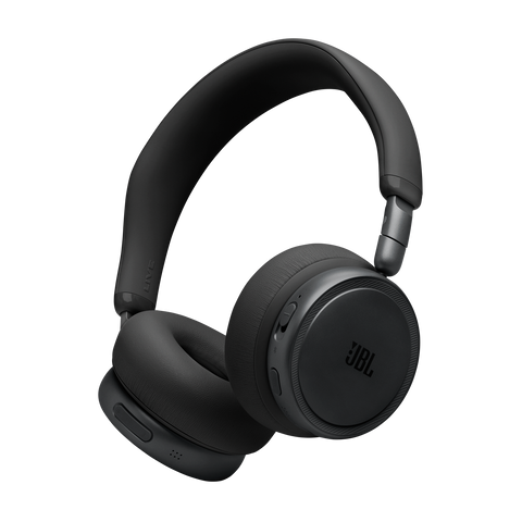Слушалки JBL Live 680NC, цвят черен, изглед в перспектива