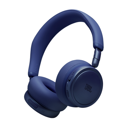 Слушалки JBL Live 680NC, цвят син, изглед в перспектива