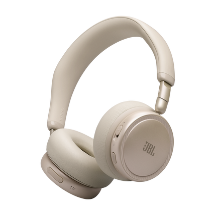 Слушалки JBL Live 680NC, цвят пясъчен (Sand), изглед в перспектива