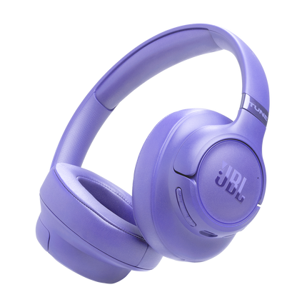 Слушалки JBL Tune 780NC, лавандулови, изглед под ъгъл