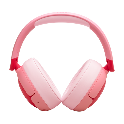 Детски слушалки JBL Junior 470NC, розови, изглед отпред