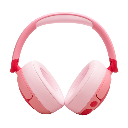 Детски слушалки JBL Junior 470NC, розови, изглед отзад