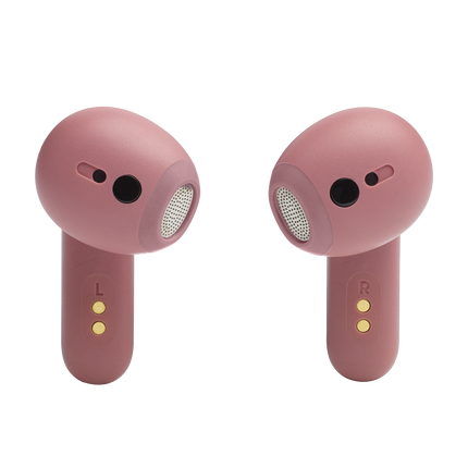 Слушалки JBL Live Flex, цвят розов (Rose), слушалките, изглед отзад