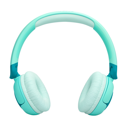 Безжични детски слушалки JBL Junior 320BT, зелени, изглед отзад