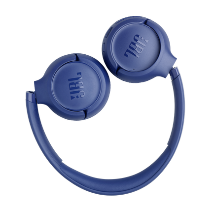 Слушалки JBL Tune 530BT, сини, сгънати