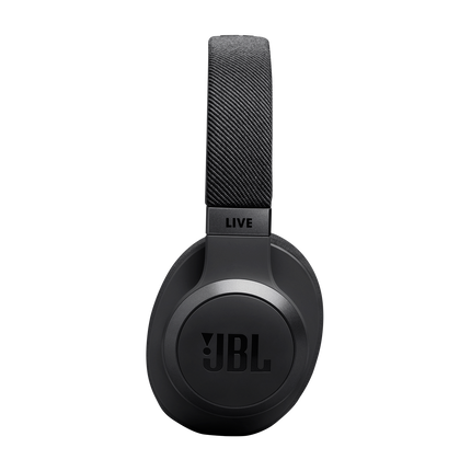 Слушалки JBL Live 770NC, цвят черен, изглед отляво