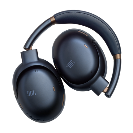Безжични слушалки JBL Tour One M3, сини, сгънати