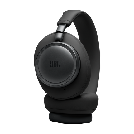 Слушалки JBL Live 780NC, цвят черен, чашка с бутоните за управление