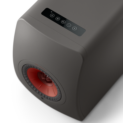 KEF LS50 Wireless II, finisaj Titanium Grey, vedere de sus