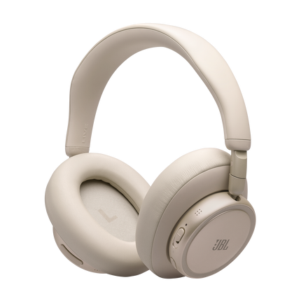 Слушалки JBL Live 780NC, цвят пясъчен (Sand), изглед отляво