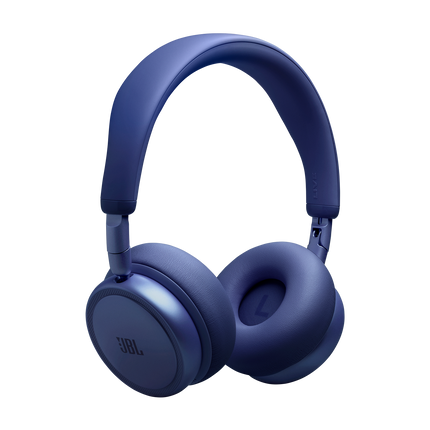 Слушалки JBL Live 680NC, цвят син, изглед отдясно