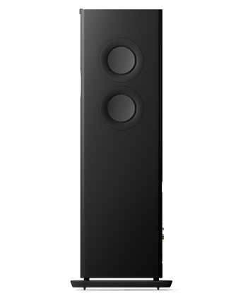 KEF LS60 Wireless, finisaj Carbon Black, vedere laterală