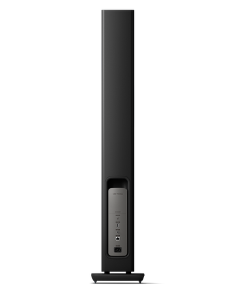 KEF LS60 Wireless, finisaj Carbon Black, vedere din spate
