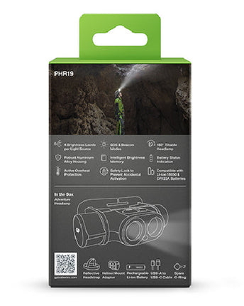 Frontala GP XPLOR Adventure Headlamp PHR19 (приключение на открито)