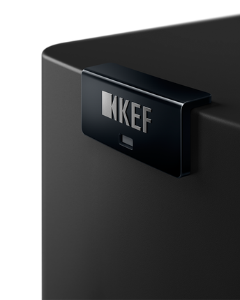 KEF LS60 Wireless, finisaj Carbon Black, vedere de sus