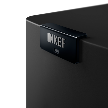 KEF LS60 Wireless, finisaj Carbon Black, vedere de sus