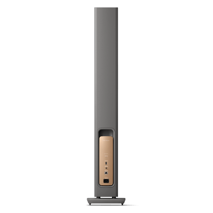 KEF LS60 Wireless, finisaj Titanium Grey, vedere din spate