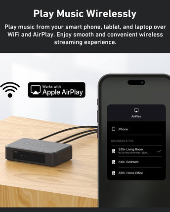 Arylic S10+ аудио стриймър