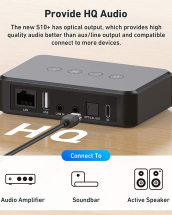 Arylic S10+ аудио стриймър