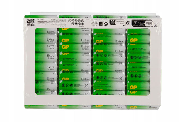 Батерии GP Extra Alkaline AA (LR6), 1.5V, 40бр