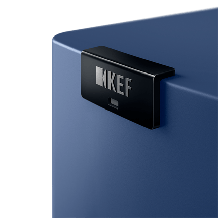KEF LS60 Wireless, finisaj Royal Blue, vedere de sus