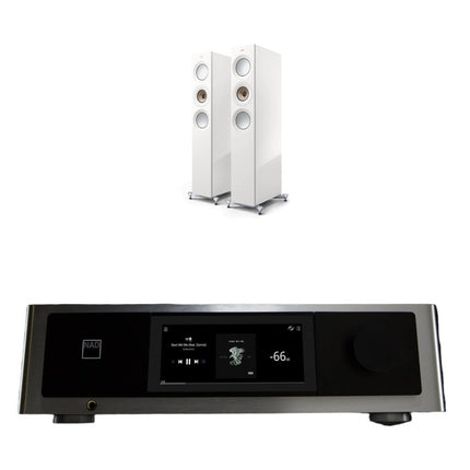 Pachet PROMO Amplificator NAD M33 V2 + Boxe de podea KEF Reference 3 Meta
