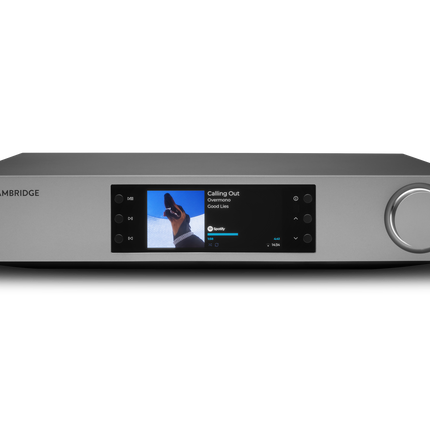 Повторно запечатан Cambridge Audio CXN100 Lunar Grey Streamer