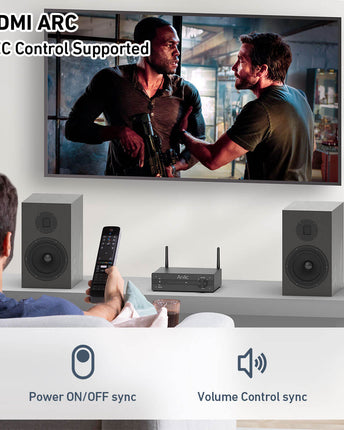 Arylic BP50 стрийминг предусилвател, Bluetooth, ESS ES9023P DAC