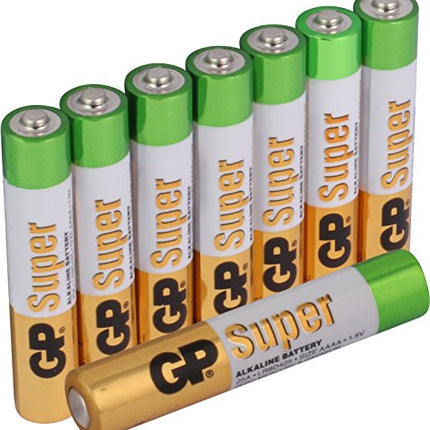 Батерии GP Super Alkaline AAAA, LR8, 1.5V, фолио 8 бр.