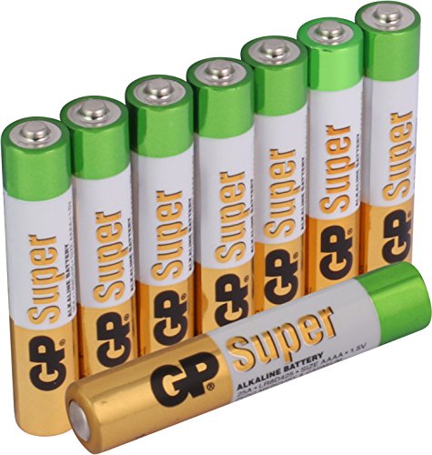 Батерии GP Super Alkaline AAAA, LR8, 1.5V, фолио 8 бр.