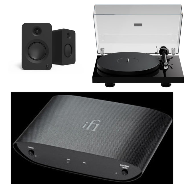 Pachet PROMO Kanto Audio REN + Pro-Ject Debut EVO 2, doza Pick IT MM EVO + iFi ZEN Air Phono