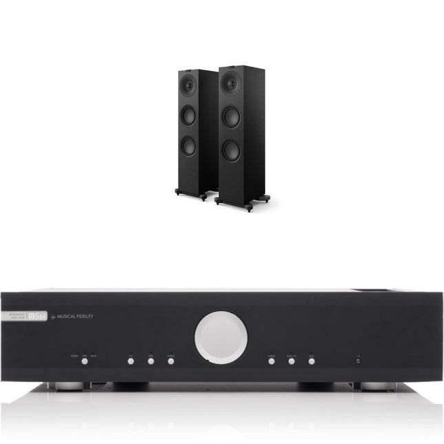 Pachet PROMO KEF Q7 META + Musical Fidelity M5si